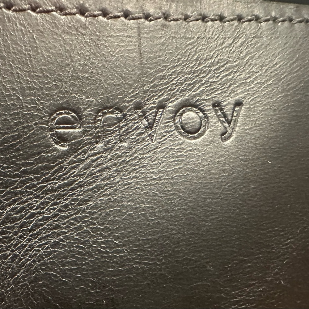 NWOT Envoy Minimalist Handbag Leather Tote - Picture 6 of 7